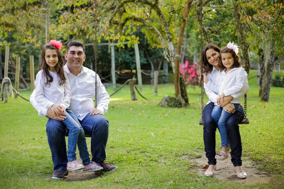 Vagner Lu Duda e Clarinha